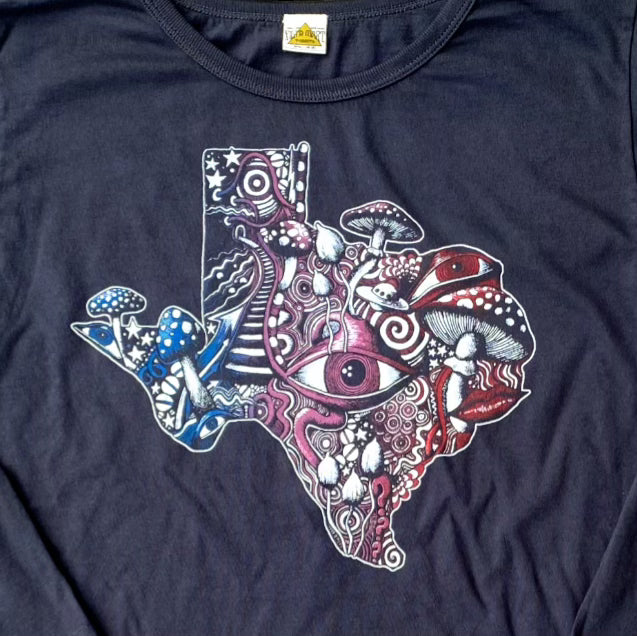 Mishka Westell Psychedelic Texas Long Sleeve