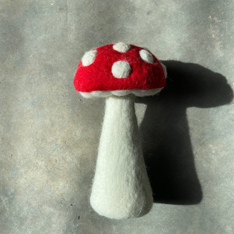 Felted Shrooms