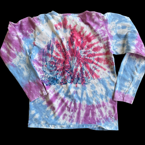 BARRY TIE DYE HENLEY XS