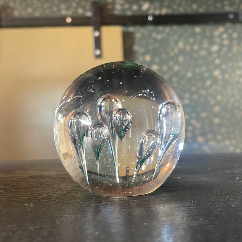 Glass sphere tadpoles