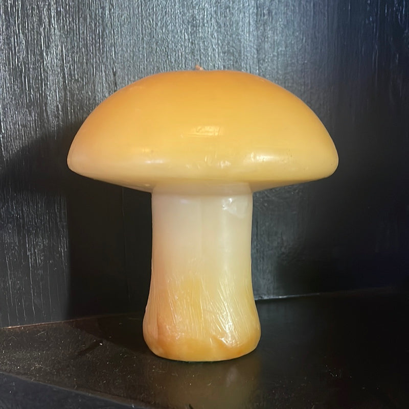 mushroom candle