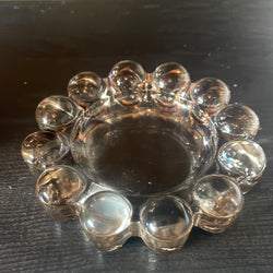 glass circles paperweight