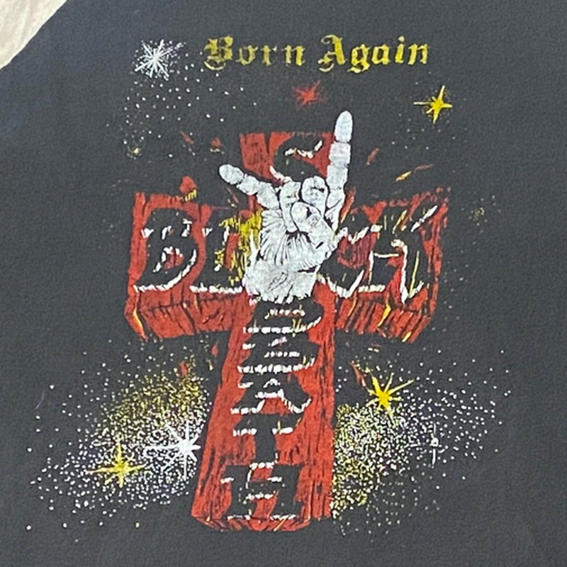 Black Sabbath Born Again Raglan